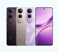 Vivo V50 Lite 5G выпускается в черном, золотом и фиолетовом цветах (Источник изображения: Vivo)