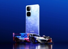 IQOO Neo 10 Pro+ имеет стильную заднюю панель с пиксельной печатью. (Источник изображения: Vivo)