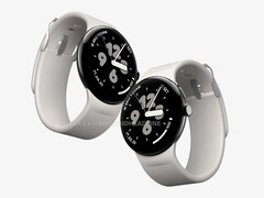 Сообщается, что серия Pixel Watch 3 будет иметь более тонкую рамку дисплея, чем прошлогодние модели. (Источник изображения: @OnLeaks &amp;amp; Android Headlines)
