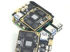Maix4-HAT: плата расширения может использоваться как с Raspberry Pi, так и без него. (Источник изображения: Sipeed)