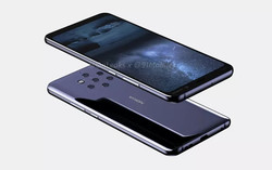 Возможно, Nokia 9 PureView будет выглядеть так (Изображение: OnLeaks)