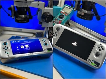 Главный экран портативной консоли PS4 версии V2.