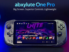 Abxylute One Pro - это портативный компьютер на базе Android, предназначенный для облачных игр и удаленной игры. (Источник изображения: Abxylute)