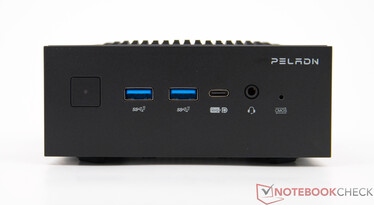 Peladn HO5 - Разъемы на передней панели