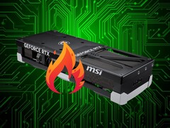 Графический процессор MSI RTX 5090 32G Ventus 3X OC со сгоревшим разъемом питания (Источник изображения: MSI с правками)
