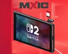 Логотип Macronix над картой игрового ключа Switch 2 (Источник изображения: Macronix, Nintendo of America с правками)