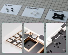 Крепления для прокладок ND104. (Источник изображения: Chilkey)