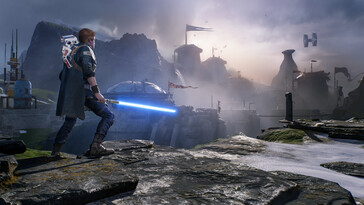 Изображение, показывающее пейзаж в игре Star Wars Jedi: Fallen Order. (Источник изображения: Steam)