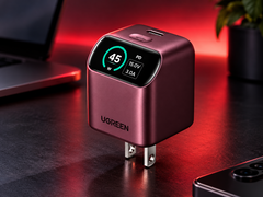 Зарядное устройство Ugreen Nexode Pro 45 Вт в цвете бургунди