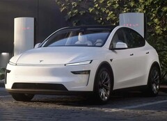 Новая Tesla Model Y. Volkswagen обошел Tesla и занял первое место на европейском рынке электромобилей, поскольку количество регистраций электрических внедорожников сократилось (Источник изображения: Tesla)