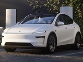 Новая Tesla Model Y. Volkswagen обошел Tesla и занял первое место на европейском рынке электромобилей, поскольку количество регистраций электрических внедорожников сократилось (Источник изображения: Tesla)