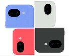 Pixel 10a в четырех ожидаемых цветах. (Отредактировано)