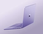 Новый 13-дюймовый ноутбук Surface в цветовом варианте «Violet».