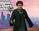 Макет персонажа "Наследие Хогвартса" в GTA 5 (Источник изображения: Warner Bros. Entertainment, Rockstar Games с правками)