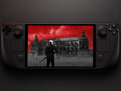 В сборнике «Run It Back» представлено девять игр. На фотографии: Steam Deck с обложкой игры OTXO.