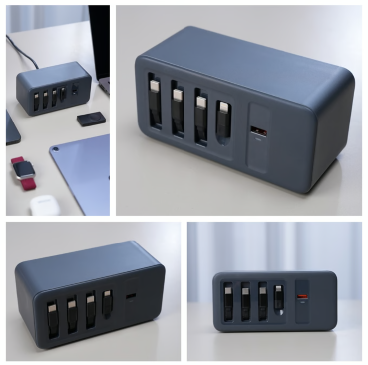 Зарядное устройство Muitavy 200W 4-в-1. (Источник изображения: Muitavy)