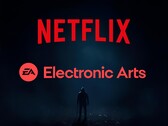 Показан баннер Netflix с логотипом Electronic Arts (Источник изображения: Netflix, Electronic Arts с правками)