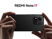В Китае цена на Redmi Note 17 начинается примерно с 191 доллара. На снимке: рекламное изображение телефона, на котором видна его задняя панель.