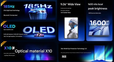 Экран планшета Gaming Tablet 5 Pro (машинный перевод)
