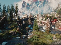 Технологическая демонстрация The Witcher 4 от CDPR показывает обширный новый ландшафт. (Источник изображения: TheWitcher)
