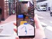 Примерно так и будет выглядеть режим дополненной реальности в Google Maps (Изображение: ixbt)