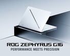 Компания Asus предлагает модель ROG Zephyrus G16 (2026) в серебристом цвете в комплекте с видеокартой RTX 5080 серии « GeForce ».