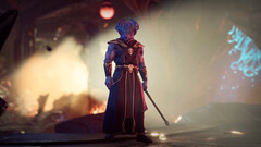 Персонаж Dragonborn в кинематографическом виде в Baldur's Gate 3