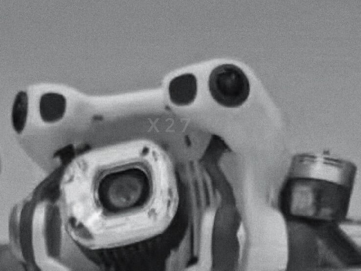 Крупный план раннего прототипа DJI Mini 5 Pro. (Источник изображения: via Jasper Ellens)