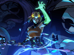 На фото: Мелиноэ произносит заклинание. (Источник изображения: Supergiant Games)