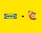 Компания IKEA сделала дразнящий анонс, связанный с Эпплом, опубликовав в социальных сетях изображение (выше). (Источник изображения: IKEA через Facebook)