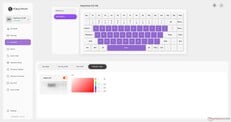 Настройка подсветки клавиатуры Keychron K3 HE; индикатор Caps Lock