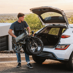 Электровелосипед Lectric XP4 имеет складную конструкцию (Источник изображения: Lectric)