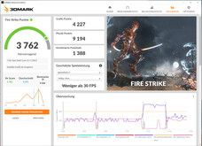 Fire Strike, питание от аккумулятора