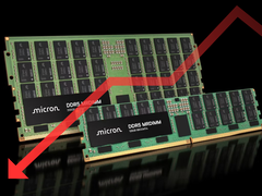 Модули памяти Micron DDR5 DRAM (отредактировано с помощью Canva).