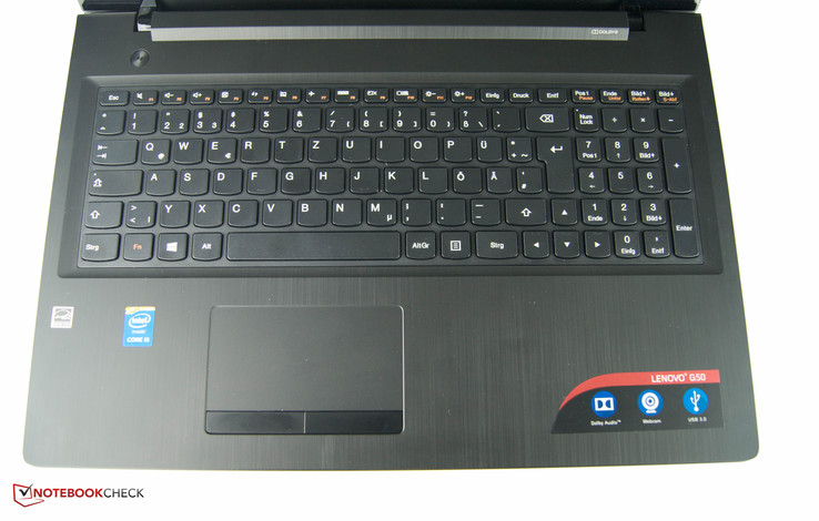 Клавиатура и тачпад Lenovo G50-80