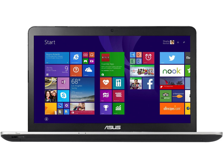 Asus N751JX - наиболее сбалансированный, но и самый дорогой ноутбук из трех протестированных.