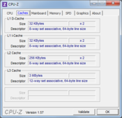 CPUZ Cache