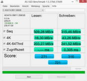 ASSSD: 509 MB/s (Sequential Read)