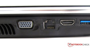 VGA, HDMI и Gigabit LAN.