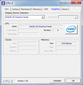 Информация о системе: CPUZ Intel