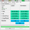 AS SSD (Momentus XT): 95 Мб/с, чтение