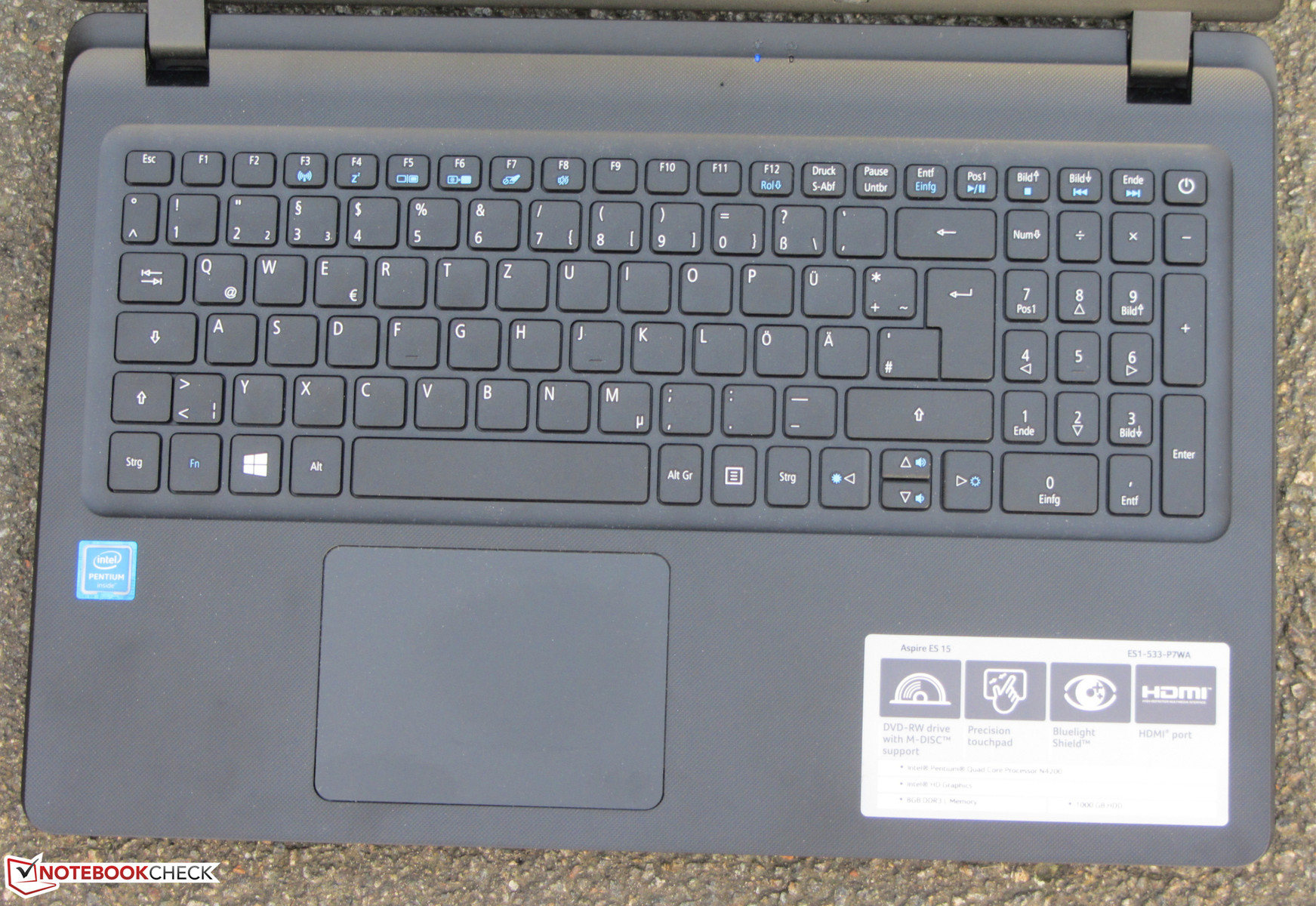 Ноутбук Acer Aspire Es15 Характеристики