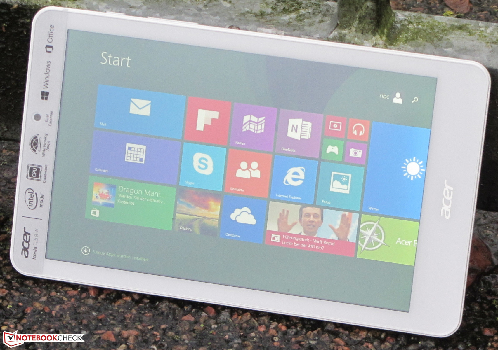 Acer w3. Acer w3