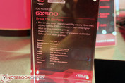 Asus GX500: характеристики