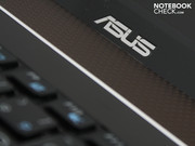 Asus установил высококачественный корпус.