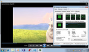 Big Buck Bunny 720p H264 плавно CPU 50-85%