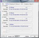 CPU-Z Cache
