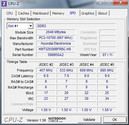 CPU-Z RAM SPD