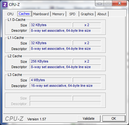 Информация о системе: CPUZ Cache