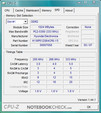 CPU-Z информация о Sony Vaio VGN-CR31S/W